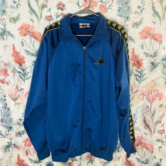 Vintage Kappa Blue Track Jacket for Men - Picture 1 of 12